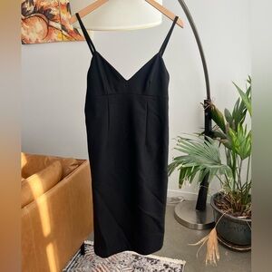 Aritzia Babaton 1-01 Wool & Cashmere Blend Midi Dress